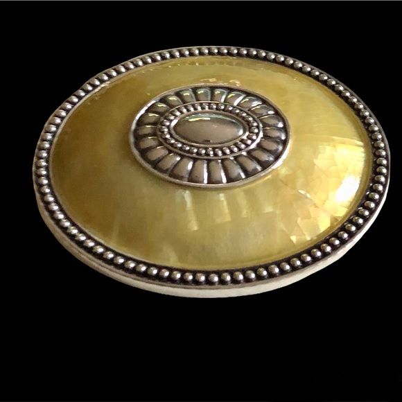 Lunt Silversmiths mirror mother of pearl purse mirror SOLD OUT! - Picture 1 of 7